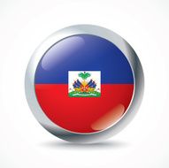Haiti flag button