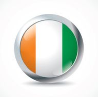 Coast of Ivory flag button