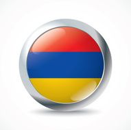 Armenia flag button
