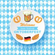 Oktoberfest greeting card