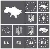 Ukraine icons