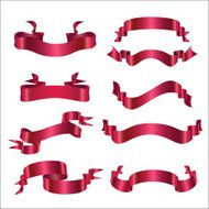 Set of ribbon