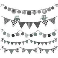 Bunting Owl with Banner