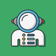 Space Astronaut icon N12