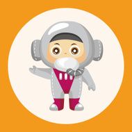 Space astronaut theme elements N2