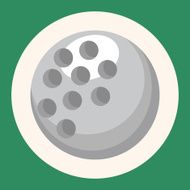 golf equipment theme elements