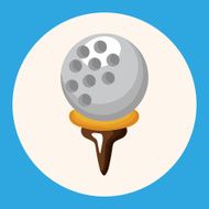 golf equipment theme elements N2