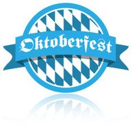 Oktoberfest vector icon button