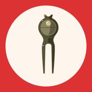 golf equipment theme elements N29
