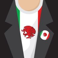 T-Shirt Flag Mexico