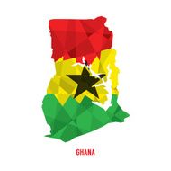 Map of Republic Of Ghana