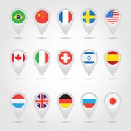 Map pointers with flags
