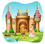 Knight princess castel
