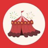 circus theme tent elements
