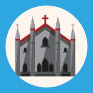 castle theme elements vector eps N2