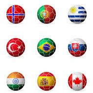 Soccer Ball Flag N2