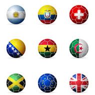 Soccer Ball Flag N3