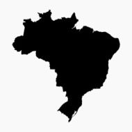 Brazil Brazilian map