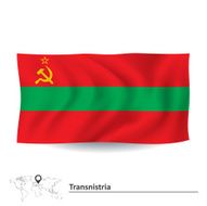 Flag of Transnistria N6