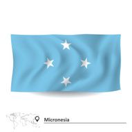 Flag of Micronesia N3