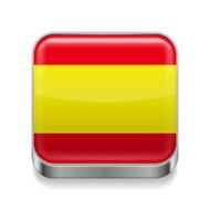 Metal icon of Spain