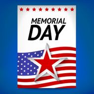 Memorial day poster