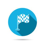 Racing flag icon Finishing symbol N6