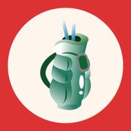 golf equipment theme elements N48
