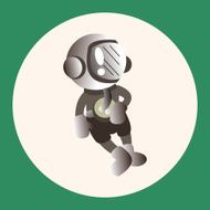 Space astronaut theme elements N10