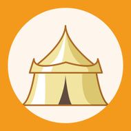 circus tents theme elements N5
