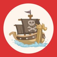 pirate ship theme elements N3