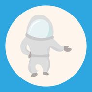 Space Astronaut theme elements vector eps10 N5
