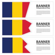 chad Flag banners collection independence day