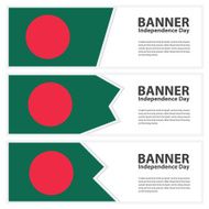 bangladesh Flag banners collection independence day
