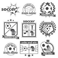 Logo set soccer N3