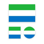 Sierra Leone Flag N4