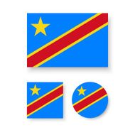 Flag of the DR Congo