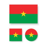 Burkina Faso Flag N2