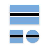 Botswana Flag N2