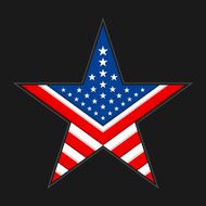 American USA star N2