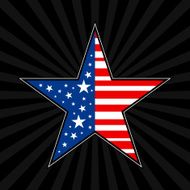 American USA star N4