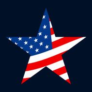 American USA star N9