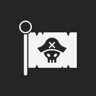 pirate flag icon N5