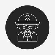 pirate line icon N7