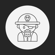 pirate line icon N9