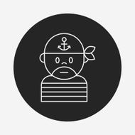 pirate line icon N11