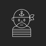 pirate line icon N12