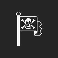pirate flag icon N9