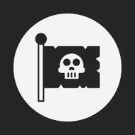 pirate flag icon N13