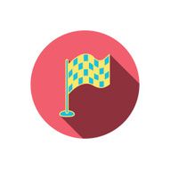 Racing flag icon Finishing symbol N8